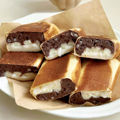 手工手撕奶酪红豆麻薯粗粮杂粮煎卷饼饱腹代餐早餐食品