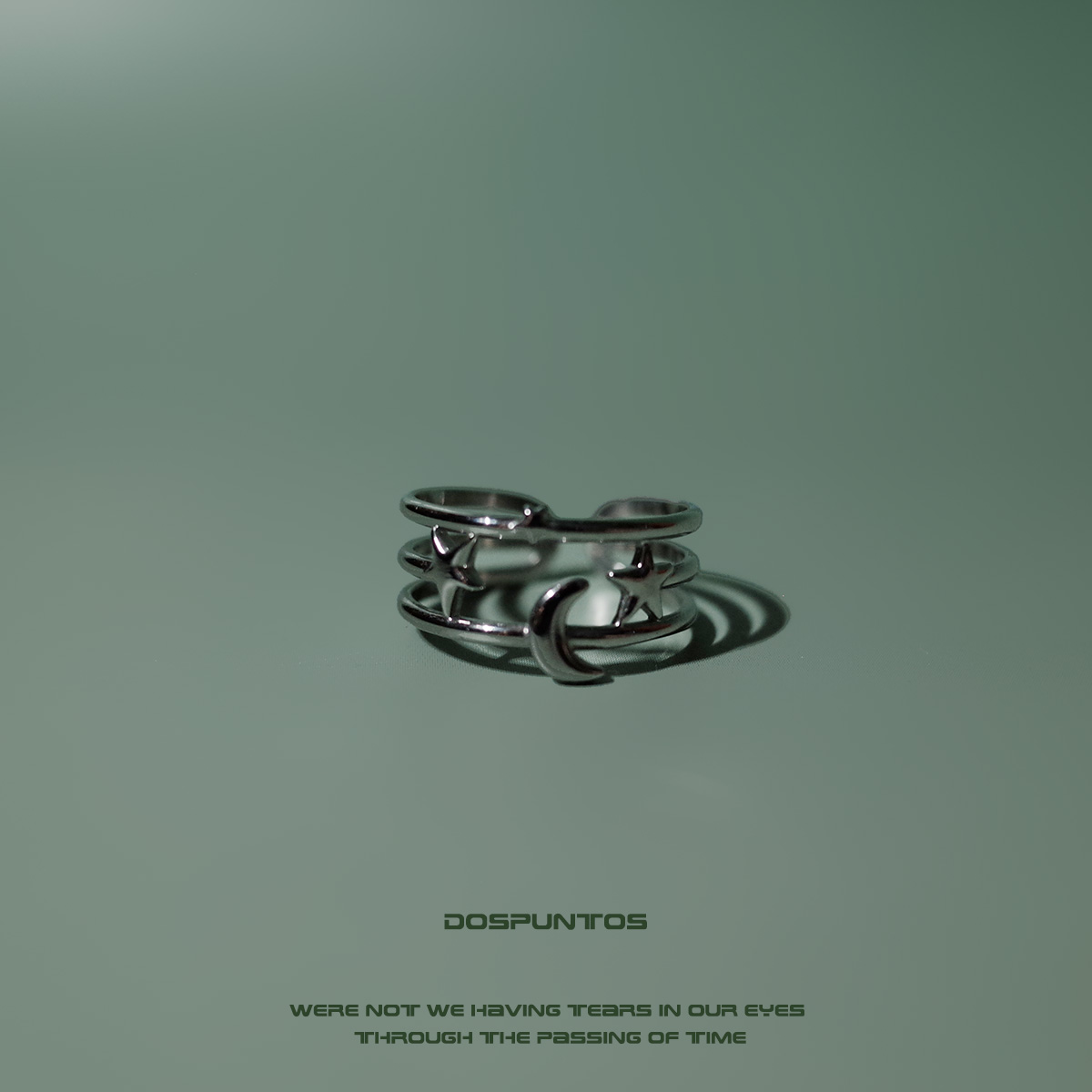 DosPuntos女钛钢星月戒指