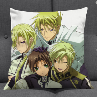 神幻拍档动漫周边抱枕泰德·克莱恩修里·欧克学生午睡靠垫现货