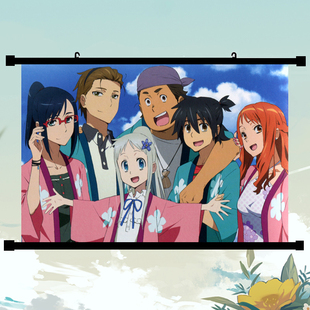 未闻花名HonmaMeiko周边海报动漫礼物定制本间芽衣子挂画现货新品