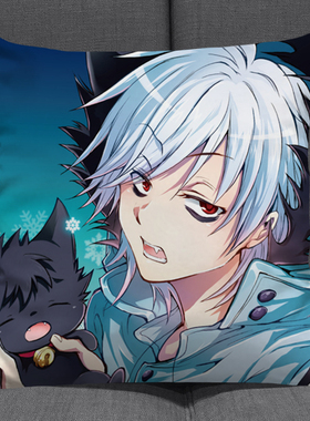 SERVAMP动漫周边抱枕椿绵贯樱哉HYDE二次元卡通头像靠垫现货新品