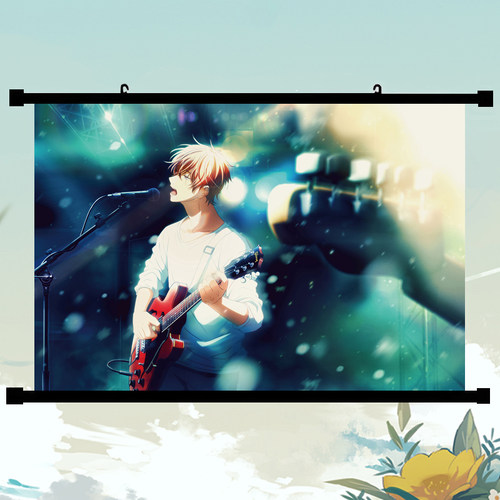 given耽美动漫周边海报中山春树秋彦二次元美男集体合照挂画现货