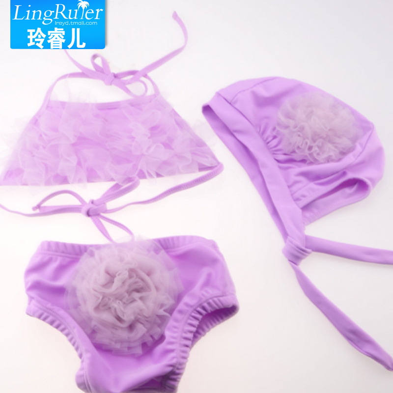 Maillot de bain fille LINGRIVER    en nylon - Ref 2554830 Image 4