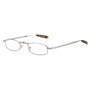 时尚方块镜盒 便携老花镜折叠时尚超轻款 男女老光玻璃眼镜简约