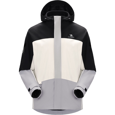 骆驼男装夹克春秋保暖三合一户外三防冲锋衣外套内胆防水徒步登山