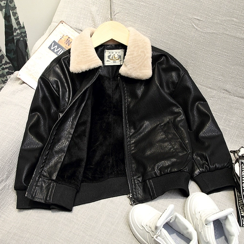 Пуховик для мальчиков, детская утепленная демисезонная куртка, увеличенная толщина, в западном стиле, детская одежда