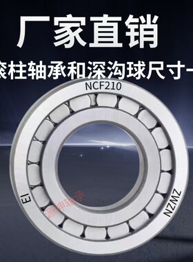 高承重满滚柱圆柱滚子NCF轴承