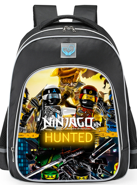 爆款-乐高LEGO Ninjago Season5双肩书包男女同款反光条双肩包