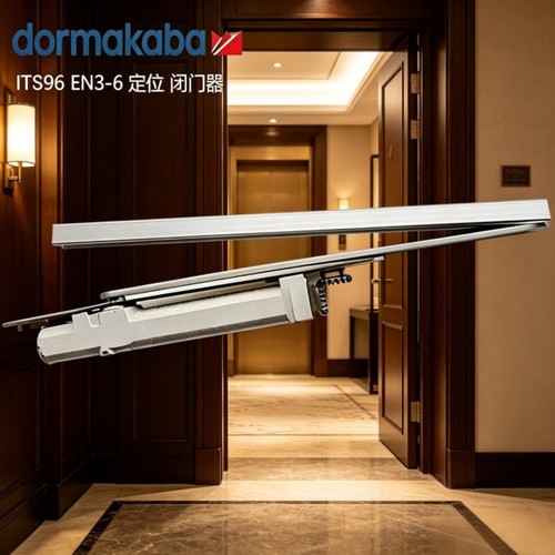 酒店重型多玛ITS96闭门器 隐藏式暗装防火门 180KG自动定位关门器