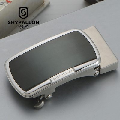 诗泊伦男士高档316不锈钢自动扣皮带外穿腰带头卡子配件3.5CM