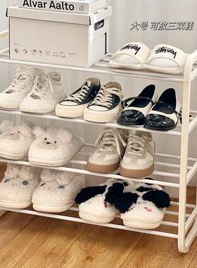 宿舍鞋架简约收纳架简易出租房学生寝室放鞋子神器置物架多层架子