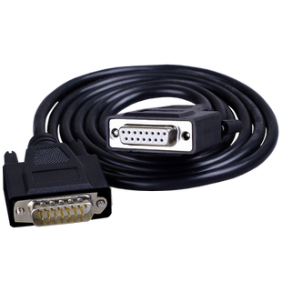 工业级DB15连接线 公对公对母对母 15针数据线 2排15针串口并口线