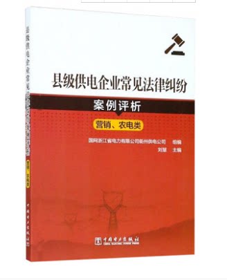县级供电企业常见法律纠纷案例评析 刘慧 主编