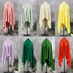 纯色 双面醋酸缎面料 光泽感亮面丝滑绸缎裙子吊带裤子仿真丝布料