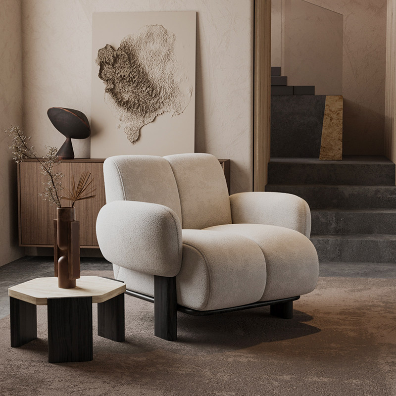 复古法式考拉休闲椅各种户型款客厅阳台卧室简约单人沙发椅,住宅家具,布艺沙发,淘宝优惠券,粉丝福利购,淘宝优惠卷