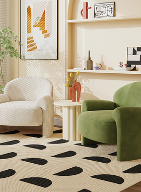 ROME单人沙发椅设计师轻奢休闲椅现代简约单椅网红美容院休息区