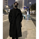 现货1014-FY605-P128冬季新款韩版男士过膝毛呢大衣休闲呢料外套，男装毛呢大衣，星座1014