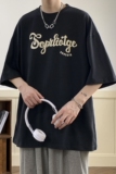 1014-TT252~2023年夏季新款美式复古印花圆领短袖t恤男-p38-限49，男装T恤，星座1014