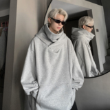 现货1014-WY796-P88-高领卫衣男女秋冬新款重磅加绒加厚连帽，男装卫衣，星座1014