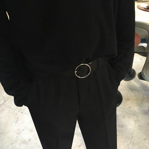 其他男女PU合金港风皮带