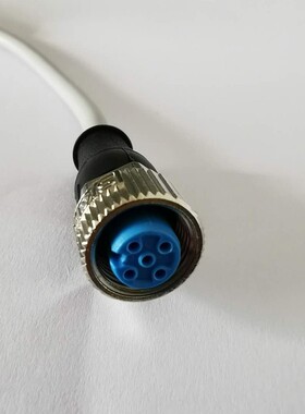 原装正品SICK传感器电缆线M12插头YF2A15-020VB5XLEAX西克电缆线