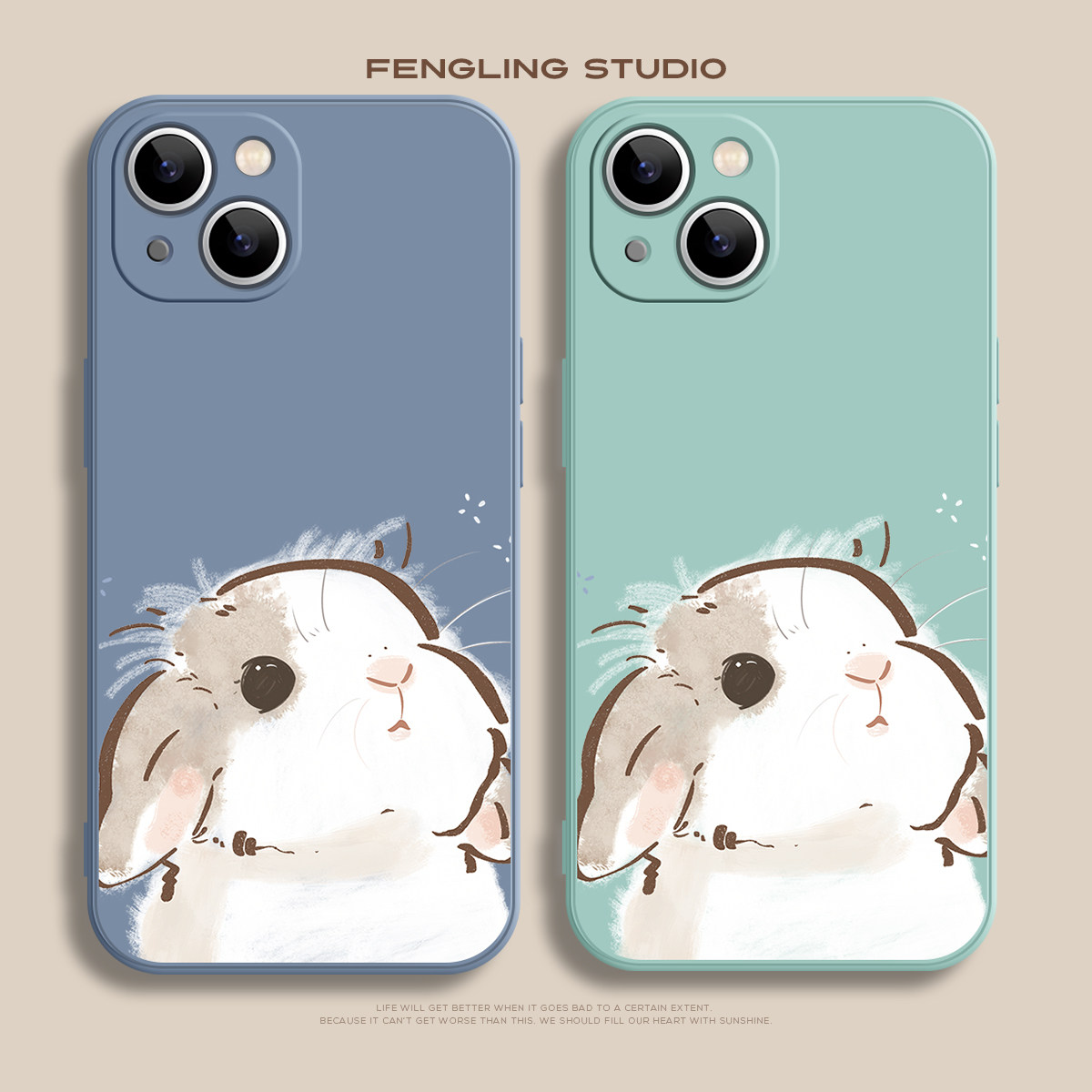 可爱小兔软萌可爱iPhone17promax苹果16小米15华为mate80新款红米K70适用荣耀500一加13opporeno14女生手机壳,3C数码配件,手机保护套/壳,淘宝优惠券,粉丝福利购,淘宝优惠卷