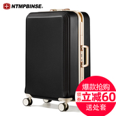 广州军刀旅行箱行李箱铝框拉杆箱万向轮20男学生24密码 皮箱子28寸