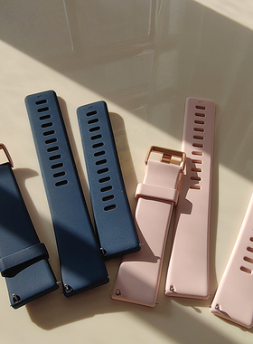 原装Fitbit versa2/Lite表带智能手环运动腕带防水健身透气versa1