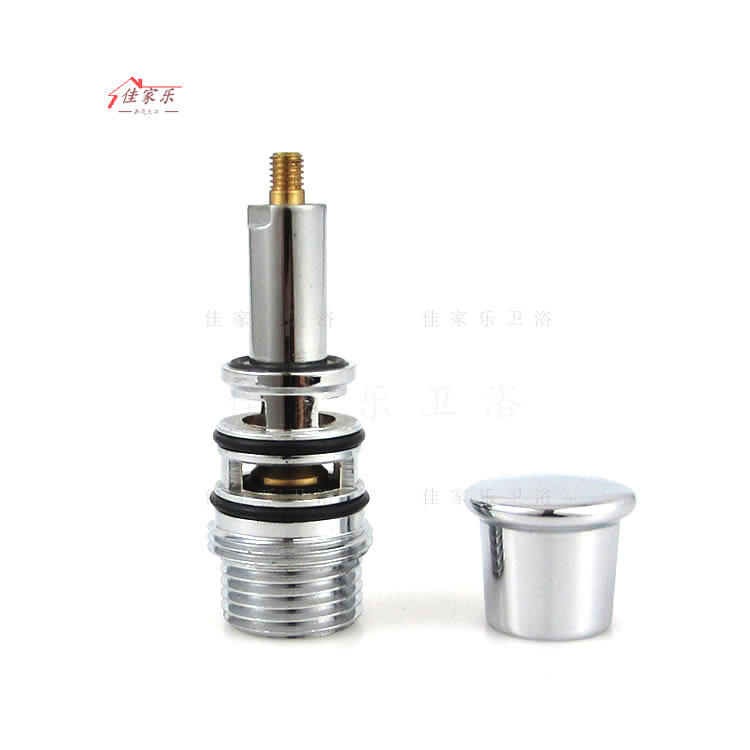 明装淋浴花洒切换阀 弹簧式提拉分水器 三联浴缸龙头分水芯