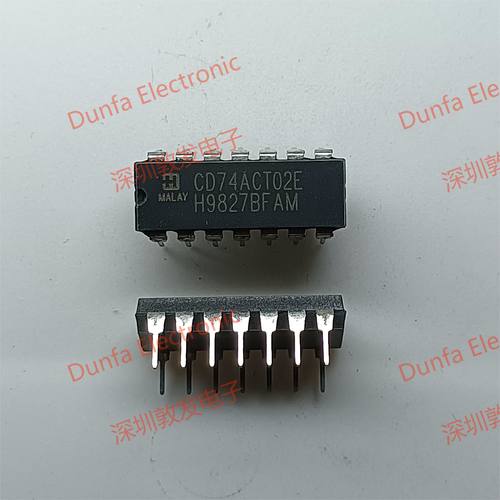 CD74ACT02E DIP直插封装 全新原装 现货IC 芯片集成库存 可以直拍