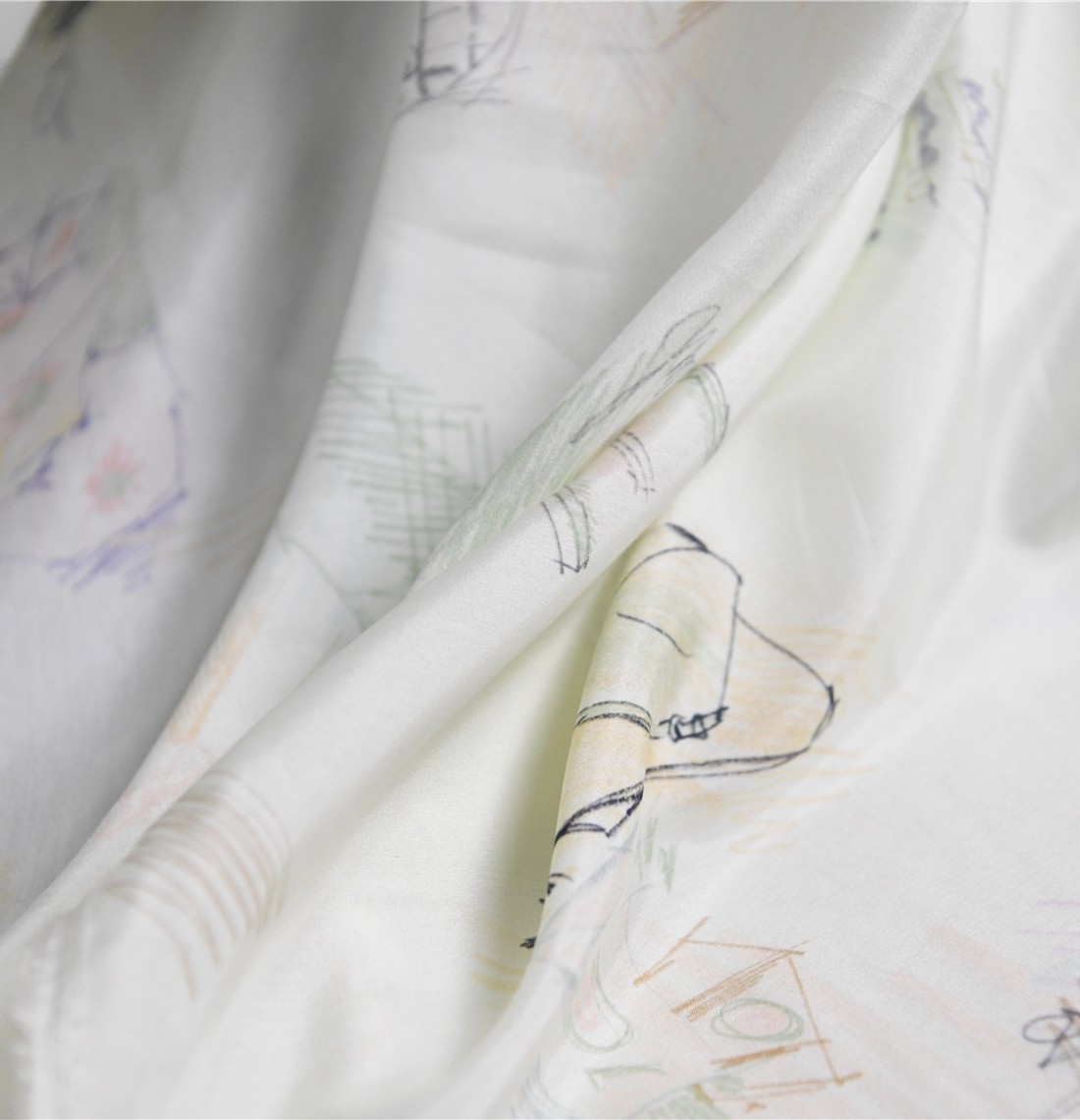 亲笔稿图 MQ品牌原单设计师尾货真丝高支棉13姆60丝40棉135宽,纺织面料/辅料/配套,丝绸布料,淘宝优惠券,粉丝福利购,淘宝优惠卷