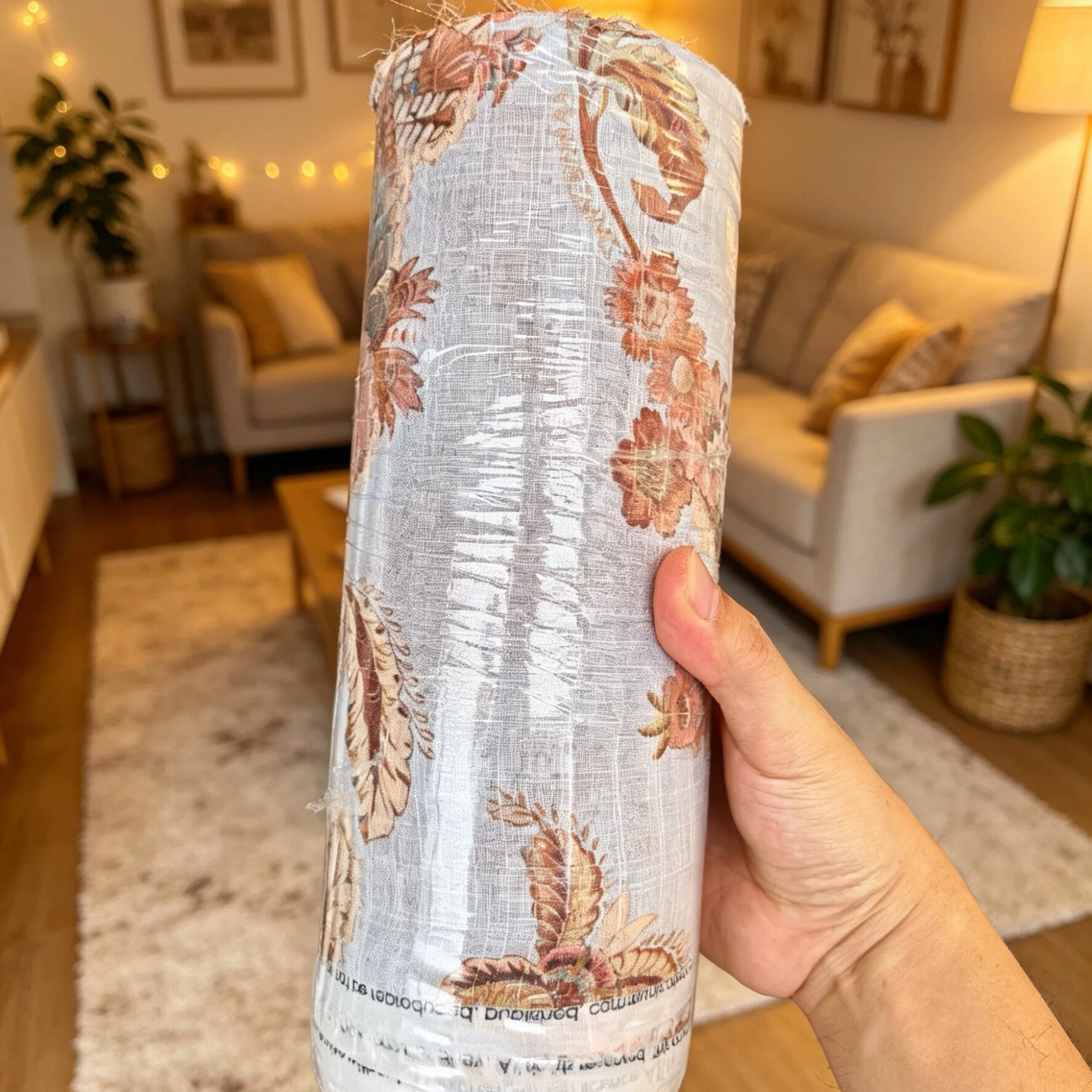 滋家 新花原单裁剪超窄发圈料100%棉+麻竹节棉（门幅24cm）6元/米