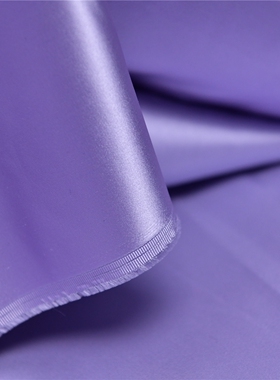 紫粉 意大利品牌定制 软壳真丝素库缎27姆65丝35聚酯140宽 高级感