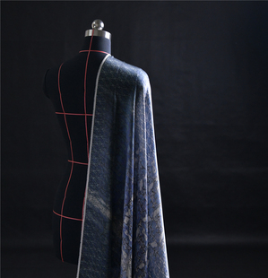 意大利订单 波普印记 肌肤真丝乔其缎13姆100丝114宽 设计师面料