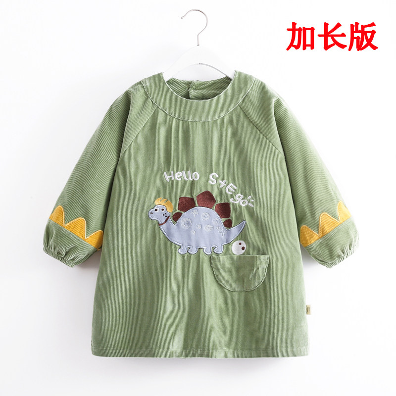 傲贝美加长款儿童罩衣纯棉长袖反穿衣男童防水防脏吃饭围兜护衣冬,童装/婴儿装/亲子装,反穿衣/罩衣,淘宝优惠券,粉丝福利购,淘宝优惠卷