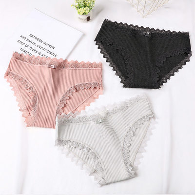 Cotton Underwear for Women Comfort Underpants Girls Briefs