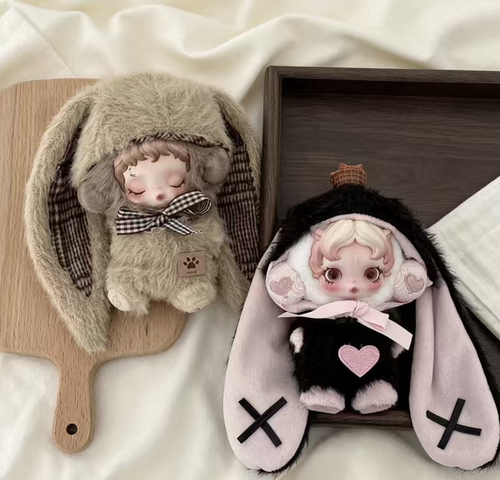 sp搪胶娃娃毛绒玩偶娃衣冬日乐章系列SkullPandy盲盒泰国限定衣服