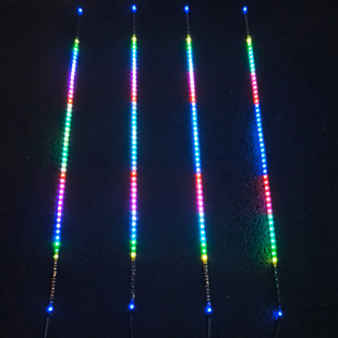 音乐节奏氛围灯酒吧KTV声控跑马流水灯带电竞桌面背景灯K歌房律动