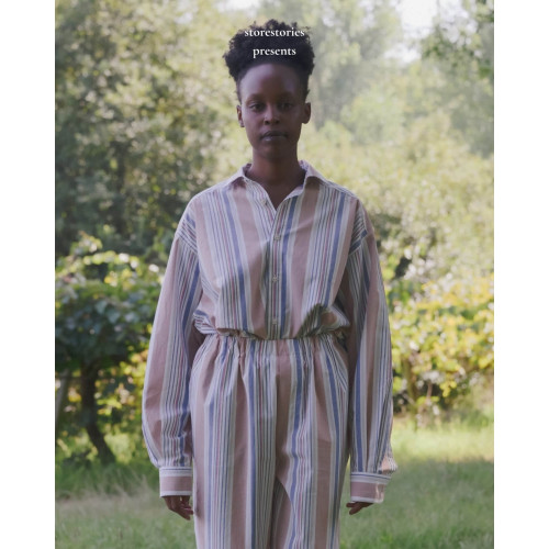 【现货】丹麦Baserange Claude Shirt Martinique 有机棉 衬衫女