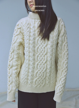 【现货】丹麦Baserange Lens Sweater 美利奴羊毛 毛衣 上衣 女士