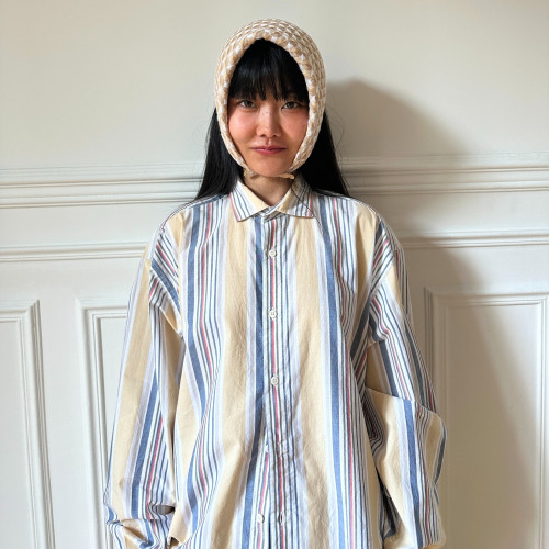 【售罄】丹麦Baserange Claude Shirt Martinique 有机棉 衬衫 女