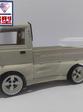 创星达1/16 D12MINI改装升级宽体轮毂套件  WPL D12模型