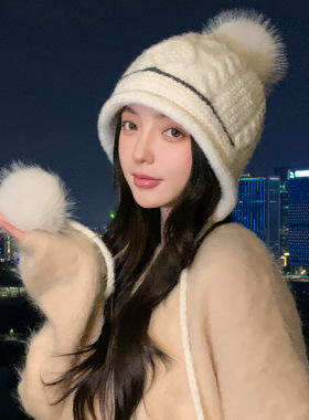 艾凝雪秋季无檐秋冬季帽子帽子