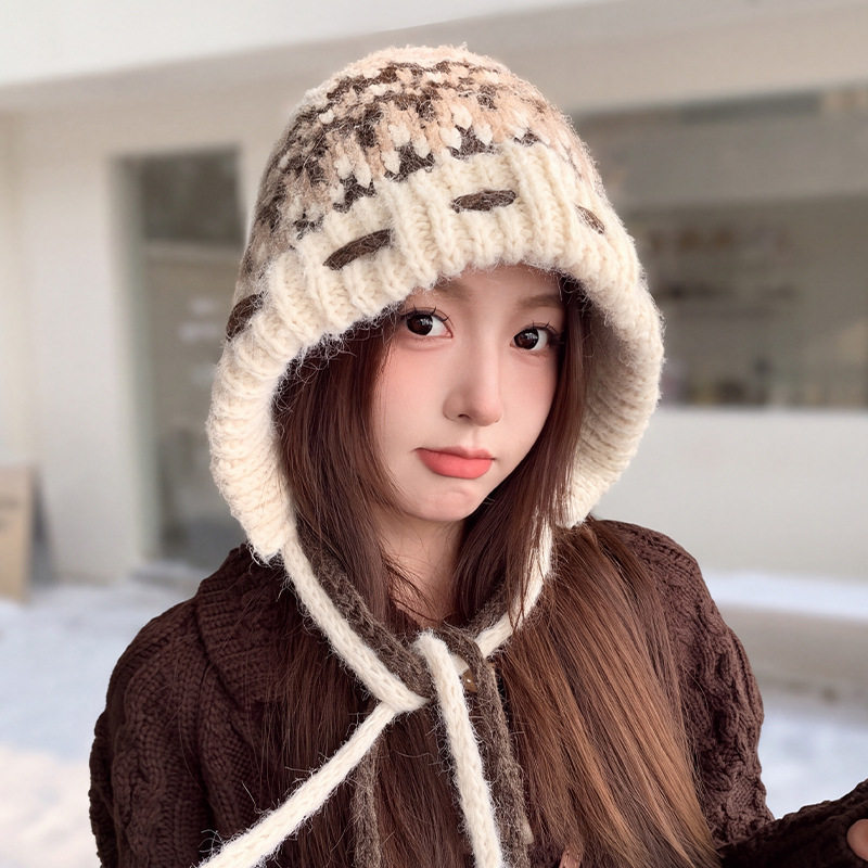 艾凝雪冬季秋季无檐帽子