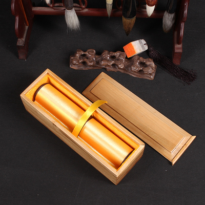 绢布方格小楷书法宣纸包邮