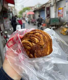 老北京宫门口馒头麻酱糖花卷面食糕点即食红糖花卷麻酱零食下午茶
