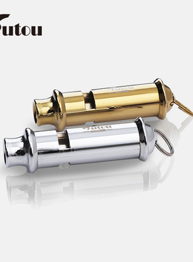 hutou虎头双音哨户外铜哨子求生金属口哨