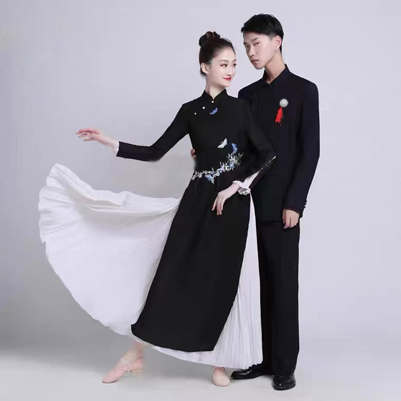 奔跑吧同款黄河大合唱服出租 黄河大合唱中山装毕业照服装租赁