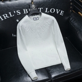 2025秋冬新款潮流休闲刺绣烫钻男士落肩长袖卫衣6616P90，男装卫衣，钱塘6018（原3088）