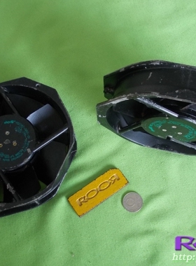 RooR 德国原产W2E142-BB01-01金属叶 耐高温 散热 风机 风扇